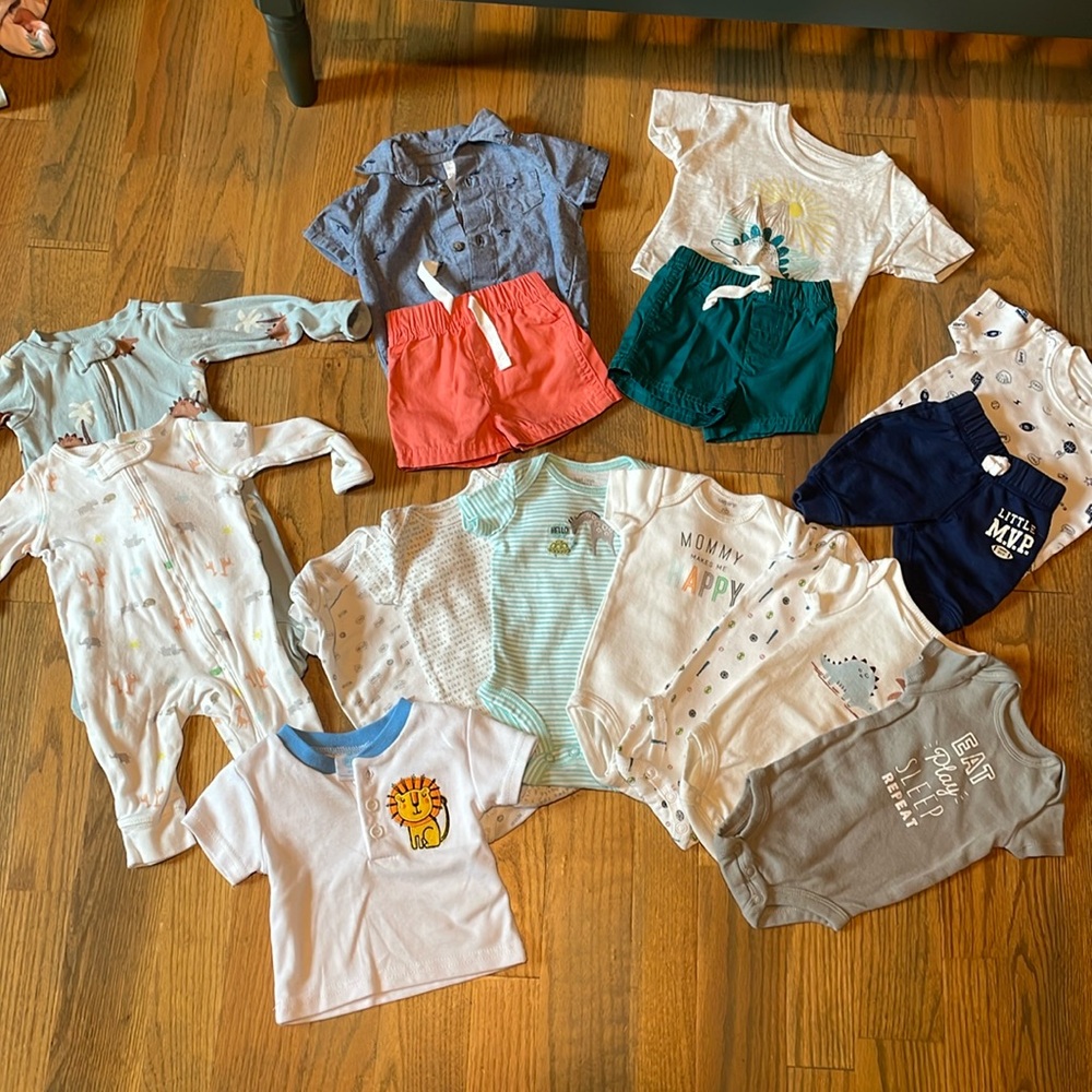 Newborn boy lot